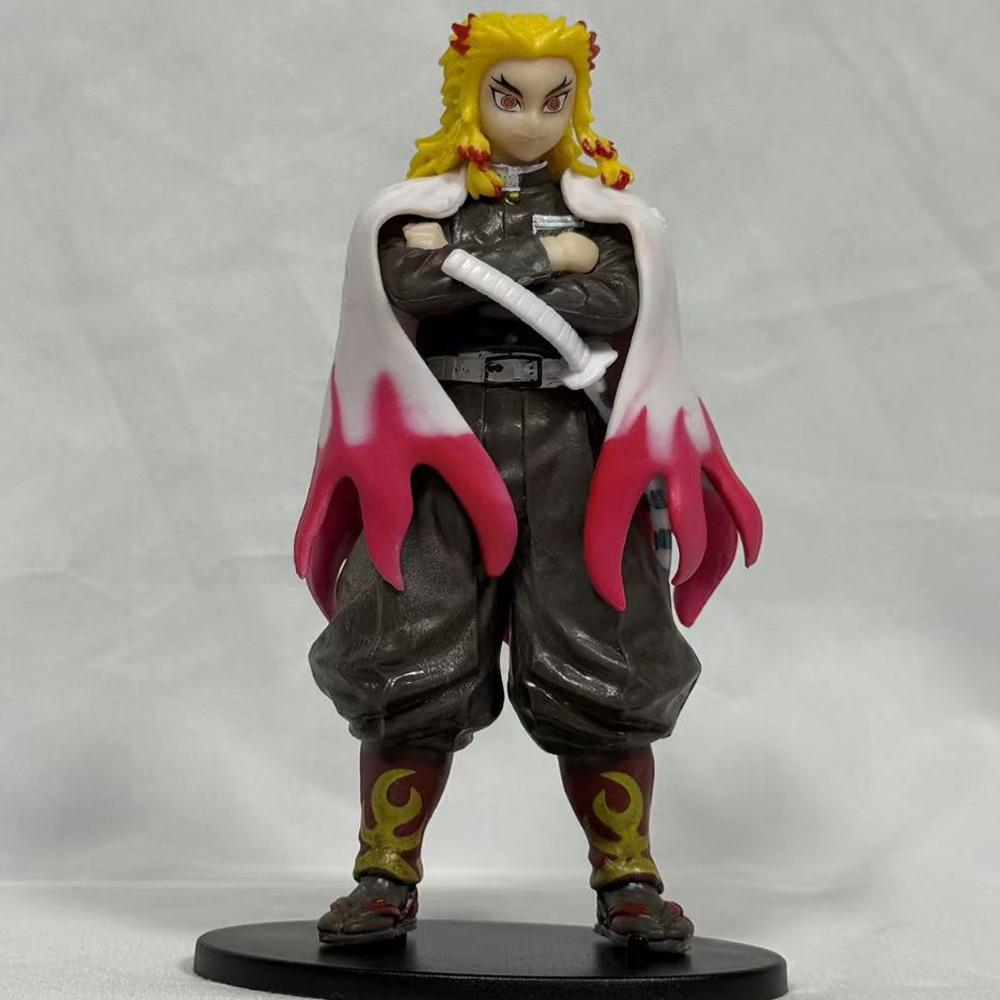 Non-Toxic .Spot Anime Slayer Kimetsu No Yaiba Figure Kamado Tanjirou Action Figure Agatsuma Zenitsu Nezuko Warrior Pvc Model Toys