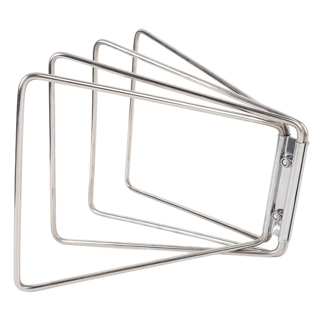 Foldable Cooler Stand Stainless Steel Damp Proof Outdoor Cooler Holder Stand for Camping