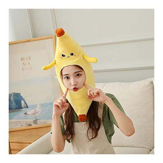 [Cedar Eight] Funny Headgear Cute Cosplay Halloween Costume Event School Festival Costume (Banana)