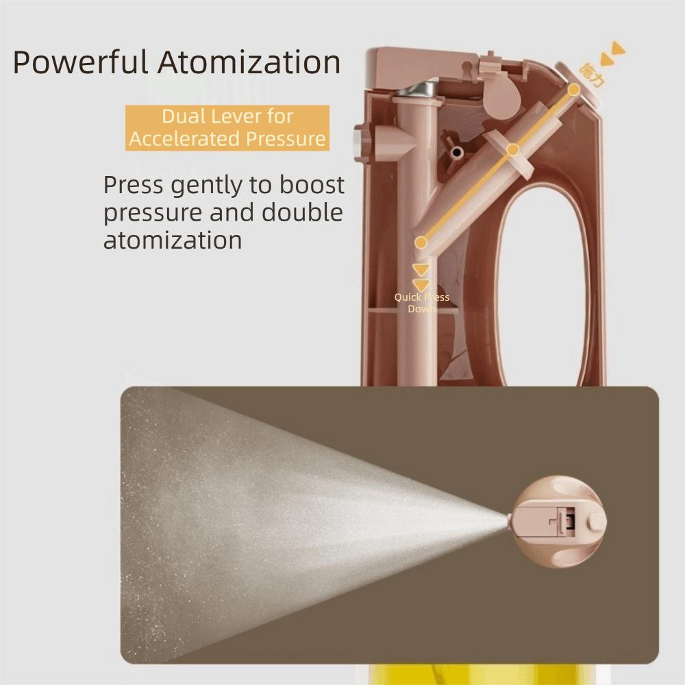 Glass Oil Dispenser Dual-Use Olive Oil Storage Bottle Cooking Spray Bottle  Kitchen