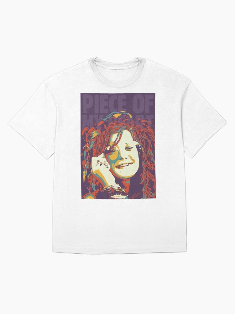 Janis Joplin wpap girl Oversized T-Shirt
