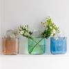 Trendige Glas-Handtaschen-Vase, Kreative Blasen-Fischglas-Blumenvase für Tischplatte, Hydroponische & Dekorative Blumen