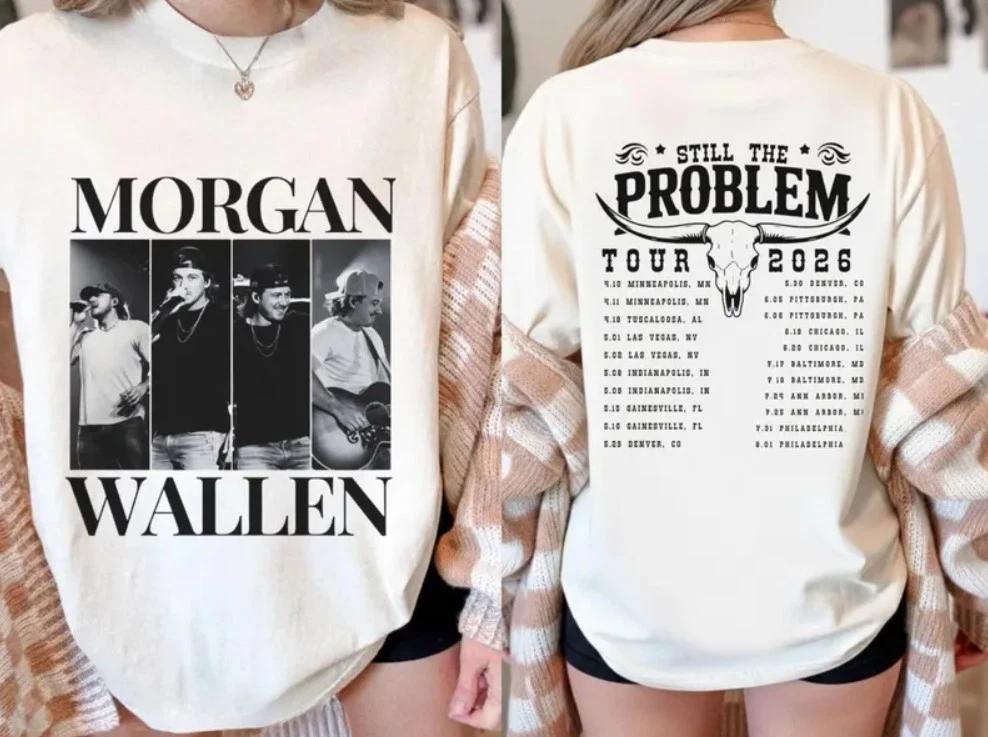 Morgan Wallen Still The Problem Tour 2026 Shirt S