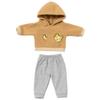 MORYTRADE Baby Doll 40cm Brown for Baby Dolls and Ribbon Dolls Dress-Up Outfit, Size, Hoodie,