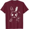 Creepy Cute Bunny Rabbit Alt Goth Grunge Horror Aesthetic T-Shirt