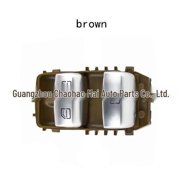 Brown Electric Window Switch for 14-16 Mercedes-Benz S550/S600/S63 (Part No. 2229050109) Electric
