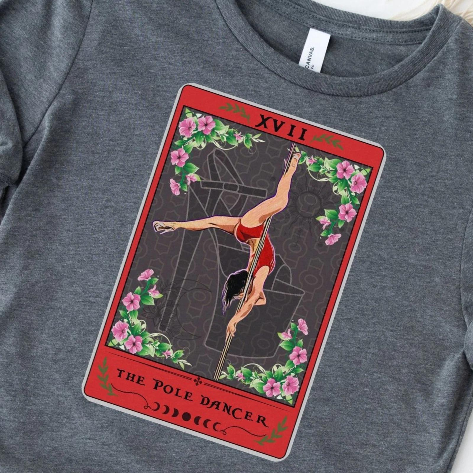 Pole Dance Wear Tarot Card Shirt S