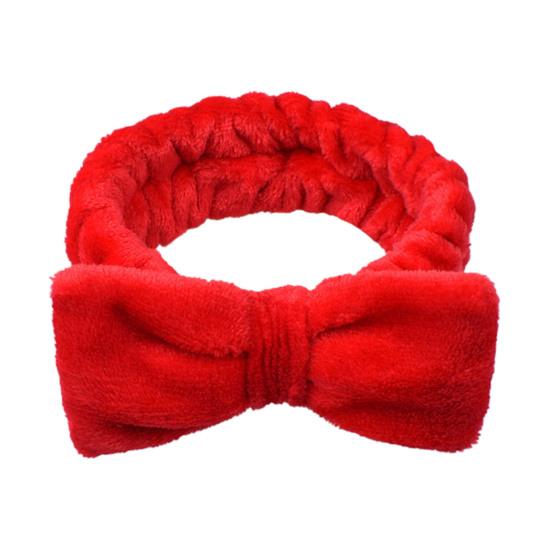 Make-up Hoofdband Effen Kleur Hoge Elasticiteit Huidvriendelijk Strikje Koraalvlies Haarband Haaraccessoires