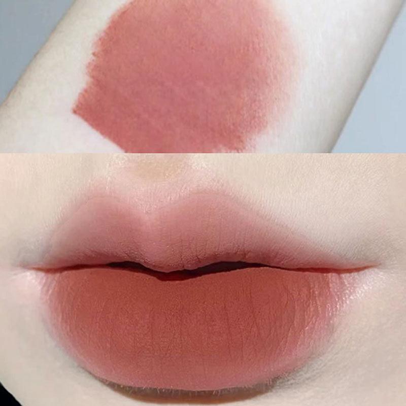 Herorange Velvet Matte Lip Gloss Glaze Waterproof Long-Lasting Liquid Lipsticks Tint Silky Texture Pigment Cosmetics