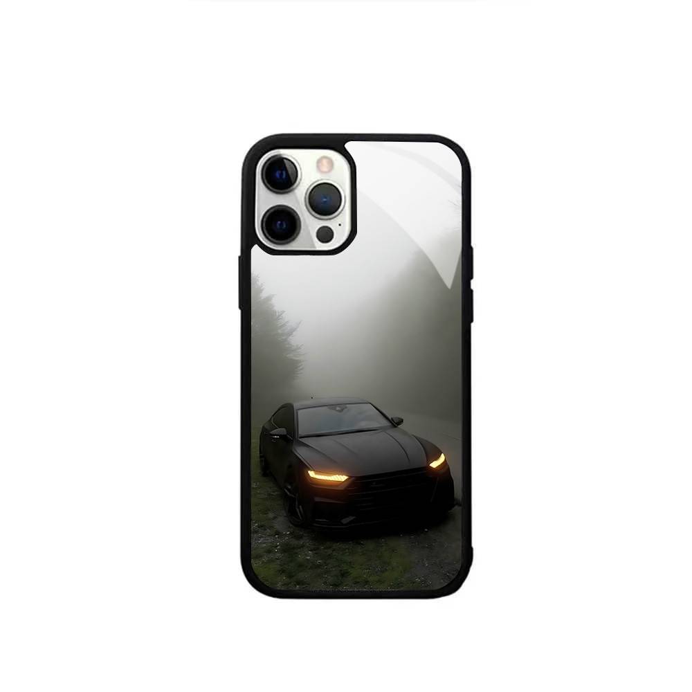 Car H-AudiS R-S Sport Phone Case For IPhone 16 15 14 13 Pro Max 11 12 Mini Alex Mirror For Magsafe Wireless Charging Cover iphone15pro