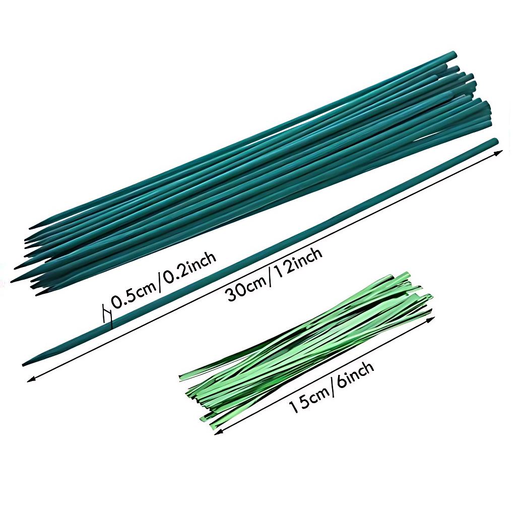 ABS Reliable Practical To Orchid Stakes For Secure Plant Support Plastic Tree Trunk Guard