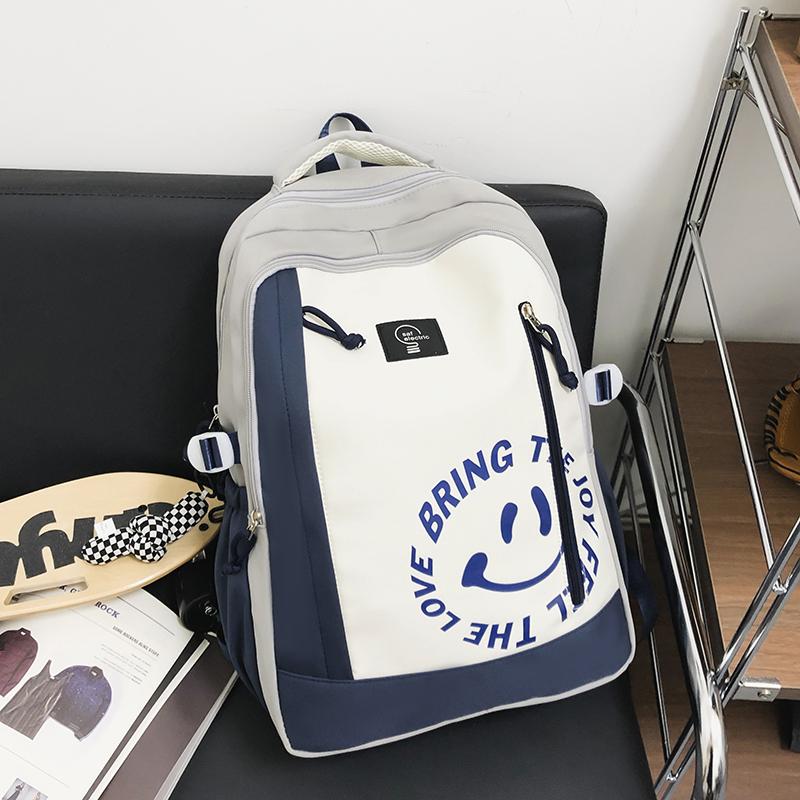 Рюкзак с цветными блоками — фото 9