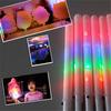 Function LED Cotton Candy Cone Fairy Floss Sticks Clear For Party