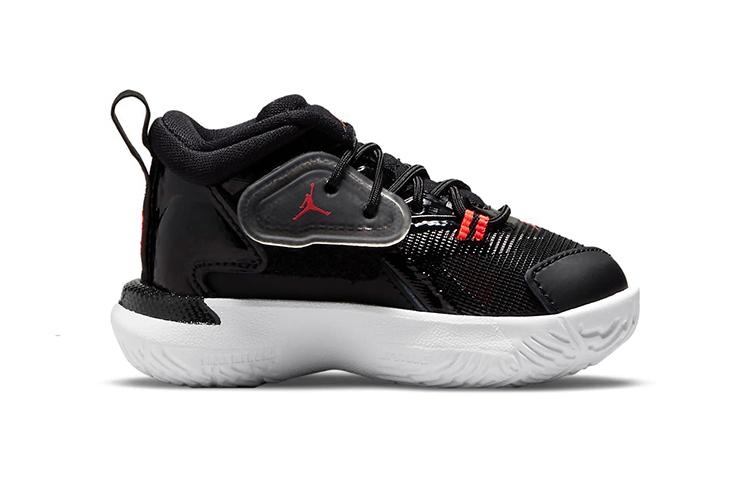 Jordan Zion 1 Infrarossi Zion Infrarossi Scarpe Mid top per Bambini Piccoli Nere per Neonati e Bambini Piccoli DC2023-006