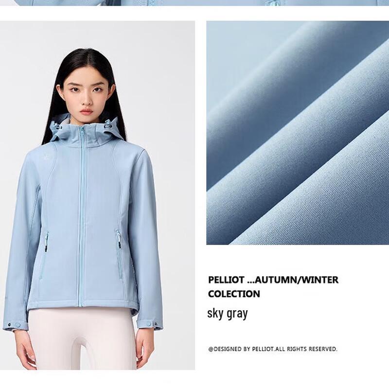 Pelliot Women s Outdoor Fleece-Lined Soft Shell Jacket XL