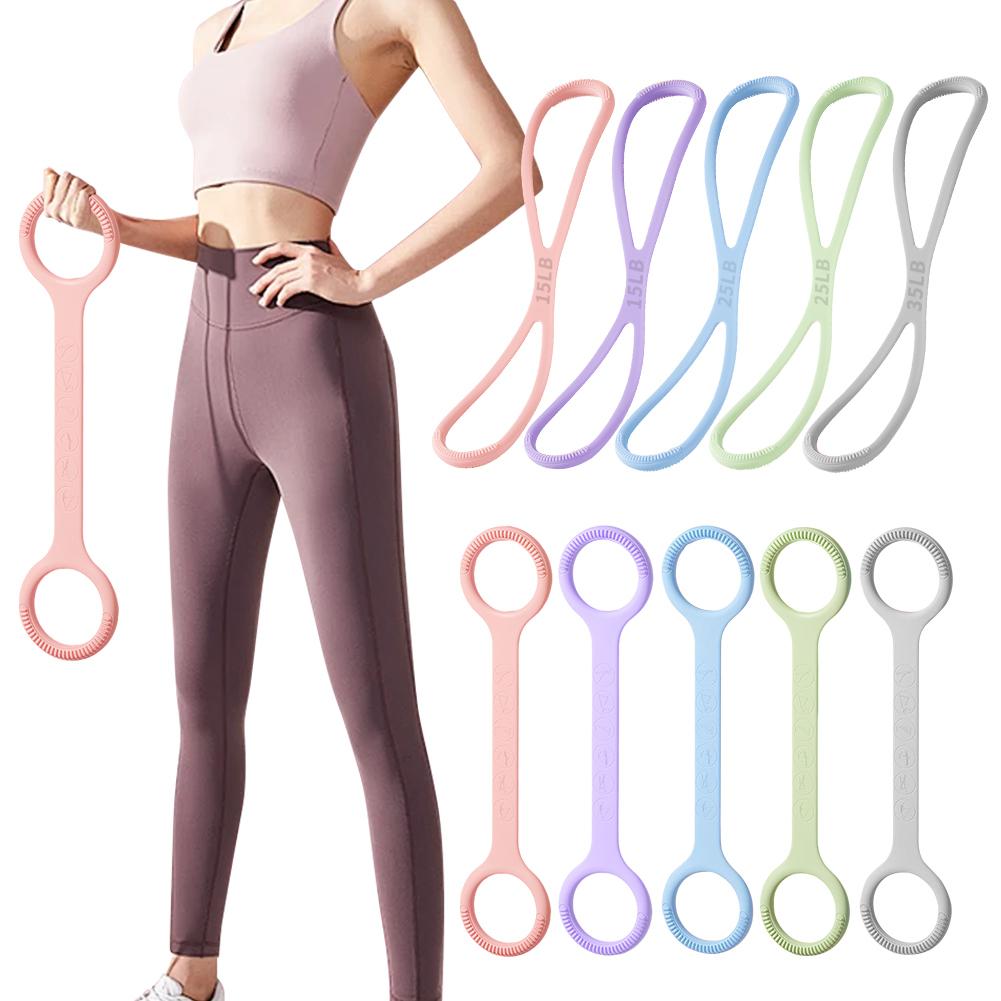 Figure 8 Fitness Resistance Band Yoga Resistance Band Fitness Pulling Rope for Home Fitness Equipment