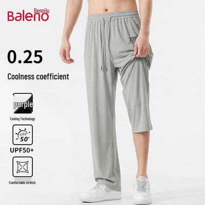 Baleno Men's Ice Silk Straight-Leg Performance Pants