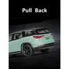1/32 NIO ES8 SUV Modellauto aus Metalllegierung, Elektrofahrzeug, Druckguss, Modellauto mit Sound und Licht, Kinderspielzeug, Geschenk