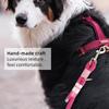Multi-Functional Dog Leash Short Long Leashes Double Dog Leash Crossbody Waist Leash For Outdoor Walking Dog Leash Strong Rope