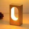 Solid Creative Wood Led Night Light Usb Table Lamp European Style Gift Decorative