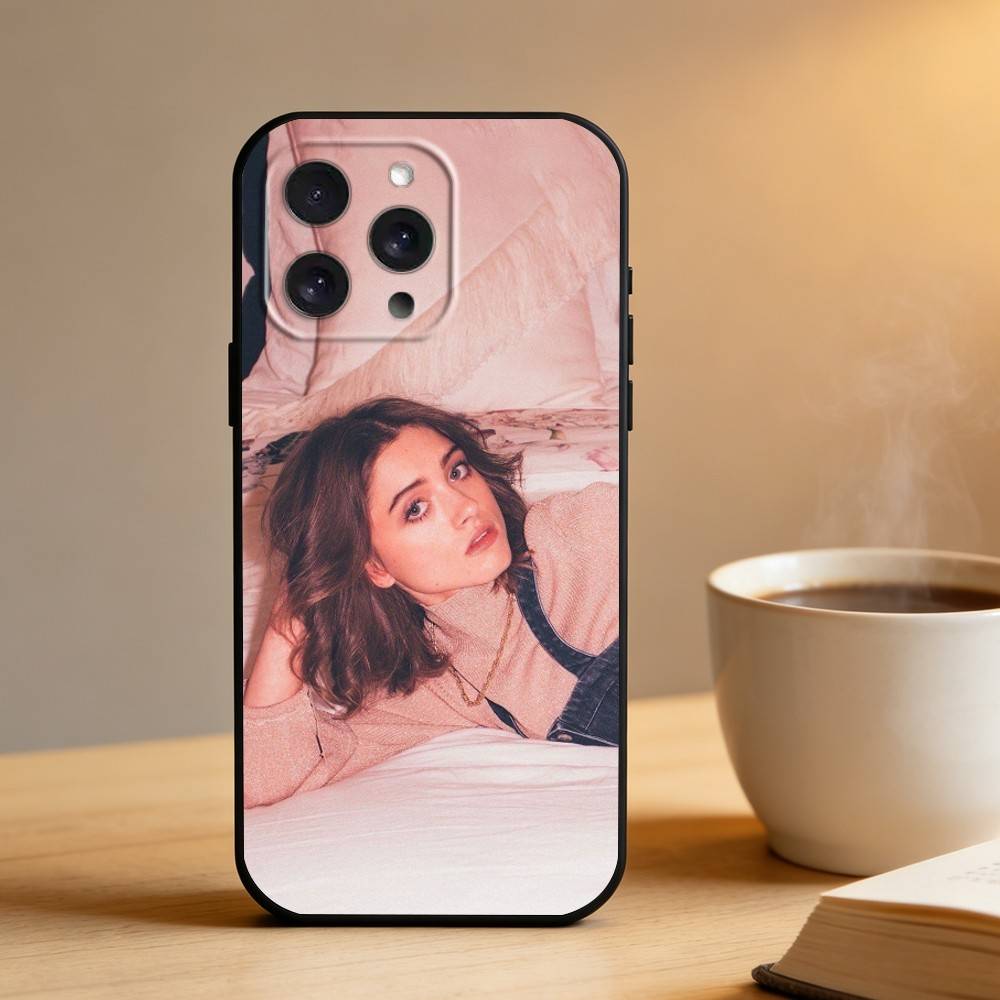 

N-Natalia Dyer Phone Case For iPhone 17 16 15 14 13 12 Max Plus Silicone Black Cover iPhone17air