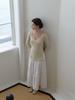 Liel Slony V Slit Knit (Beige)