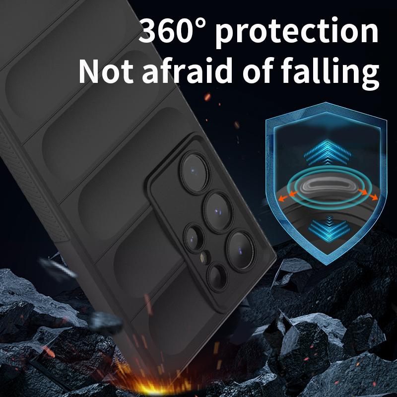 Flexible Liquid Silicone Case For Samsung Galaxy S26 S25 S24 S23 S22 S21 Ultra S26 Plus s24 FE S25Edge Protective Cover Carcasas