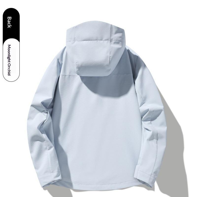 Men's and Women's Lightweight Outdoor Jacket, Suitable for Spring and Autumn, Waterproof and Windproof, for Fishing, Camping and Mountaineering.