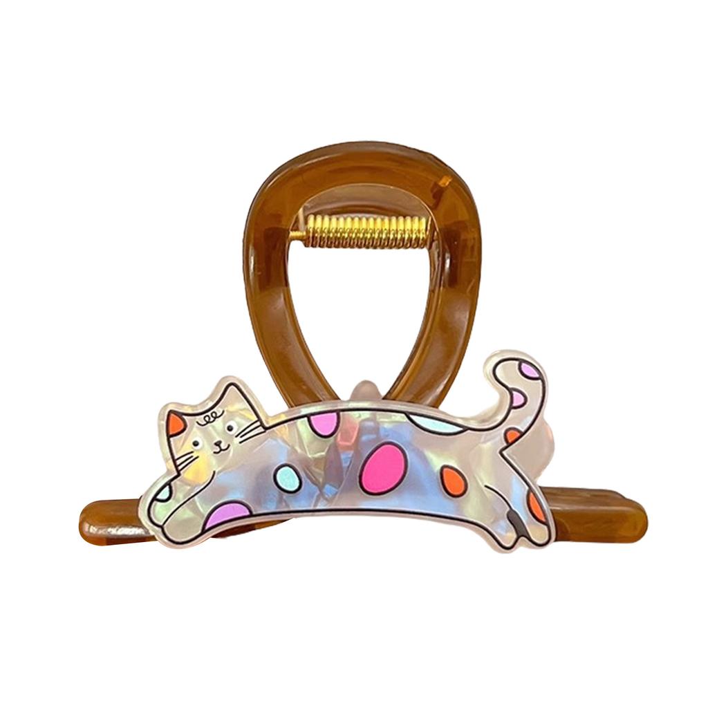 Animal Theme Hair Claw for Teens Women Cartoon Claw Clip Hair Clamps Female Hair Styling Tool Ponytail Hair Holder
