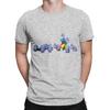Grizzy And The Lemmings Play Games Graphic Funny 100 Cotton Tshirt Grizzy And The Lemmings Tops Tees For Unisex