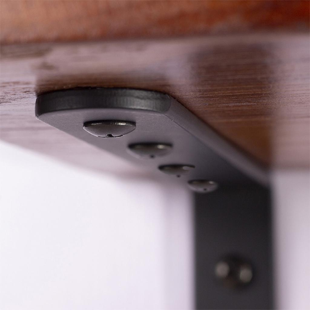 8/4pcs Stainless Steel L Brackets Right Angle Corner Brace for Shelves, Wood Furniture, Drawer Heavy Duty wall shelf support