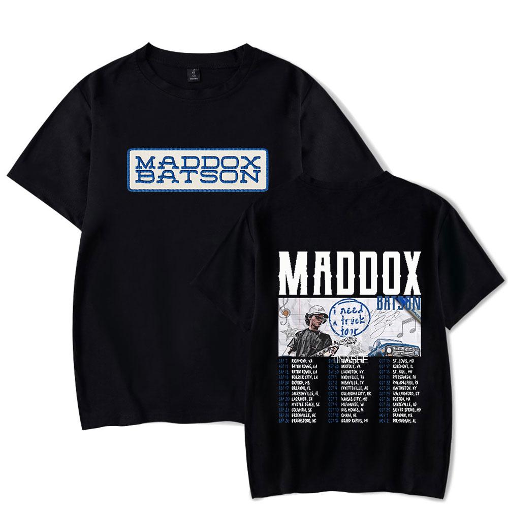 

Maddox Batson T Shirt Fashion Printed I Need A Truck Tour Summer Harajuku Mens Tshirts Short Sleeves Mens Street Wear Clothing 4XL