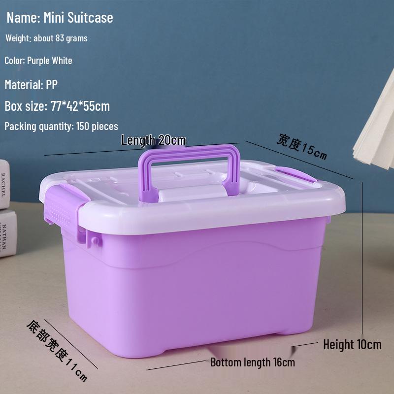 Ultra-light Children's Space Toy Sand Mold & Storage Box