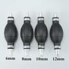 6/8/10/12mm Hand Fuel Pump Line Hand Primer Bulb Petrol Diesel Liquid Oil Gas Water Tansfer Rubber Tube Aluminum For Car Boat