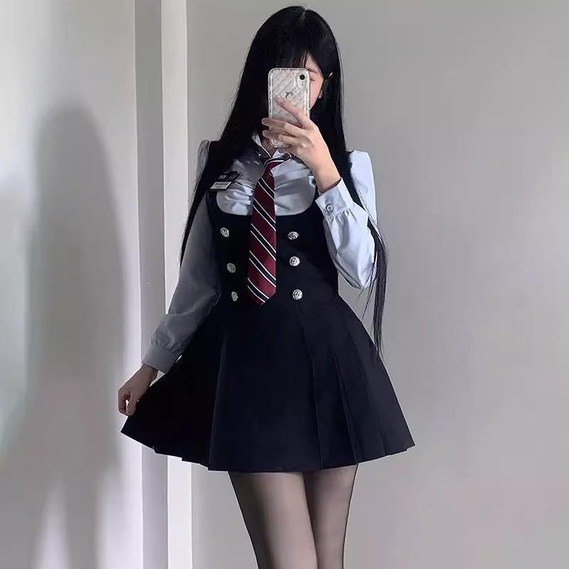 Petite Summer College-Style Skirt Set: Slim, Sweet & Cool