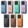 2 In 1 Vertical Card Solt Magnetic Ring Holder Wallet Case For Redmi Note 13 Pro Plus 12 11 13T POCO X6 14 Ultra Bag Stand Cover