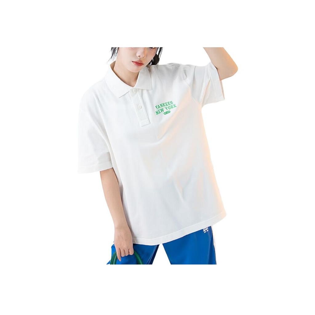 New MLB New York Yankees Polo Shirts Men's White 3APQV0243-50IVS