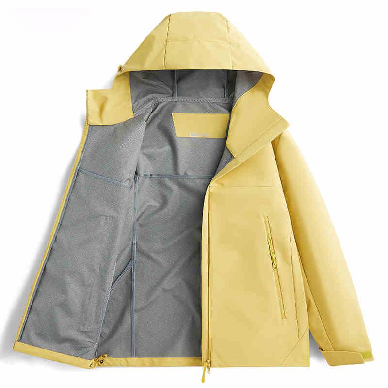 Woodpecker Women's Spring Blue Windbreaker 2025: Small, Windproof, Waterproof Casual Jacket