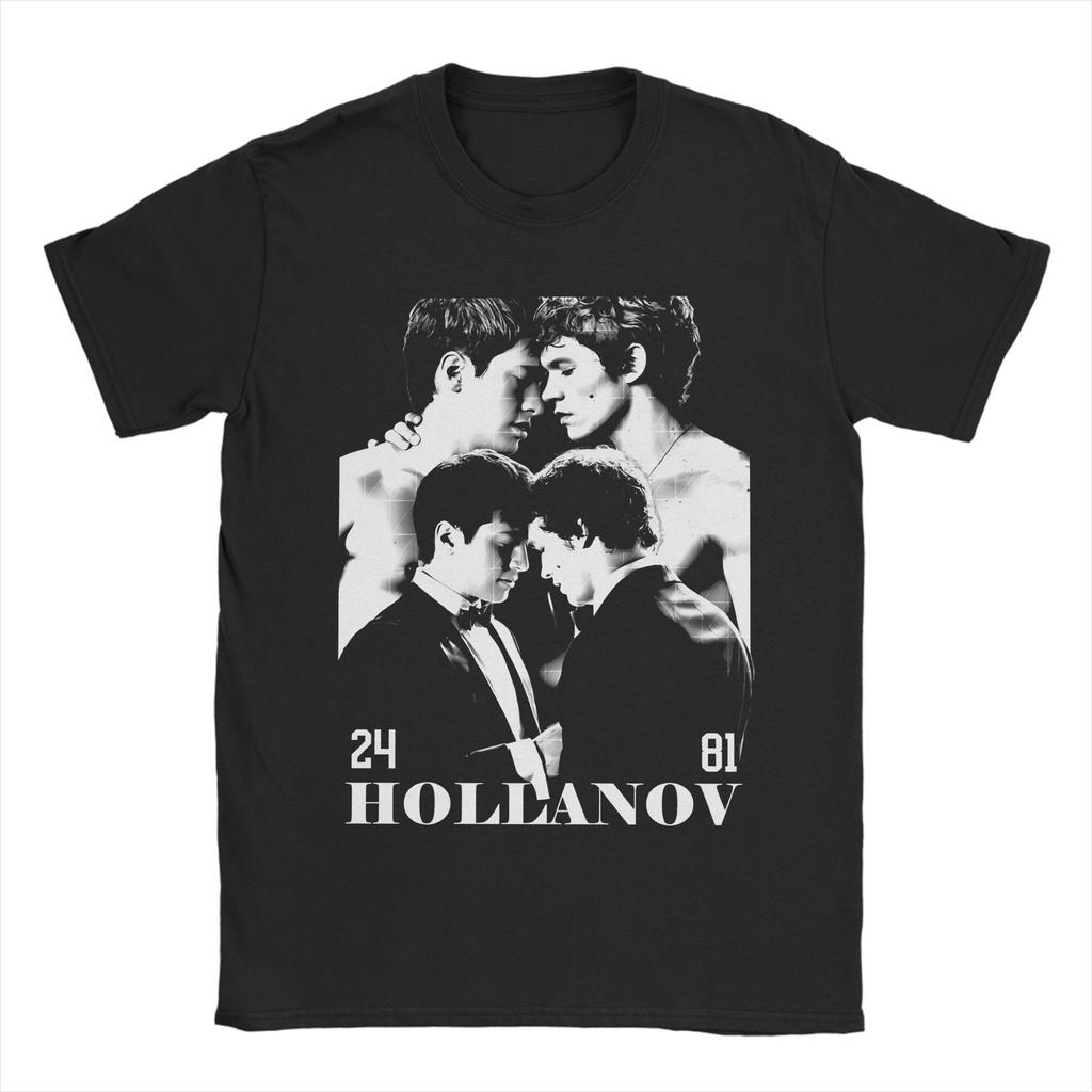 Funny Hollanov Romance TShirt Men Womens 2026  Cotton T Shirt Heated Rivalry Short Sleeve Tee Shirt New Arrival Clothes