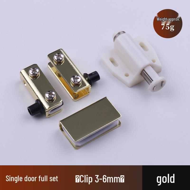 Frameless Glass Door Pivot Hinge for Cabinets with Automatic Opening Mechanism