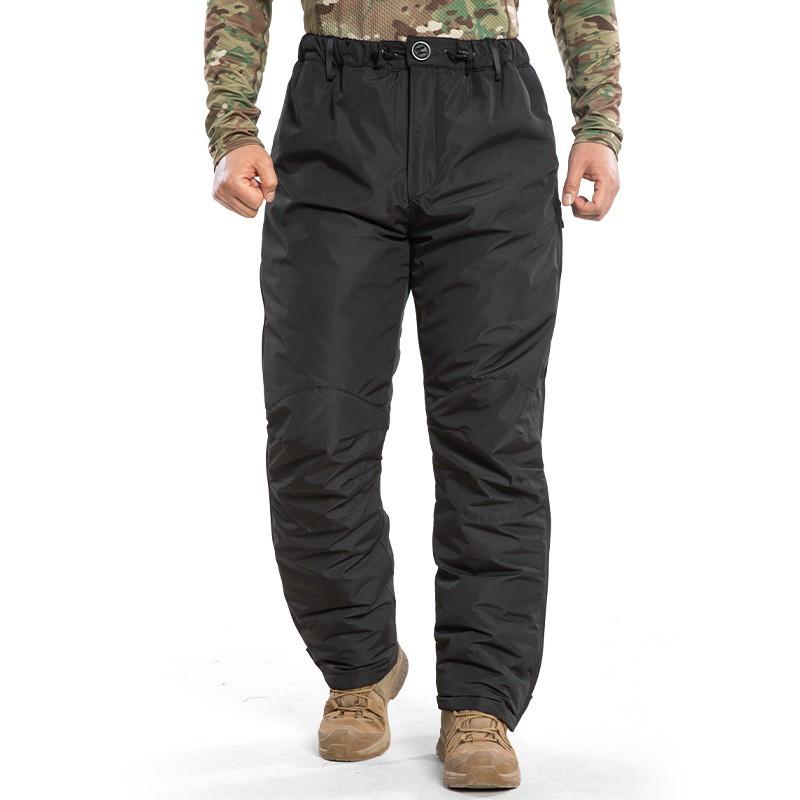 Mens Winter Ski Pants Thickened Full-Zip