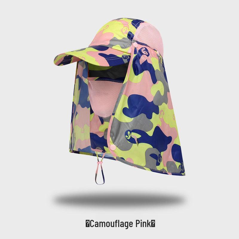 Men's Quick-Dry UV Protection Waterproof Sun Hat for Outdoors