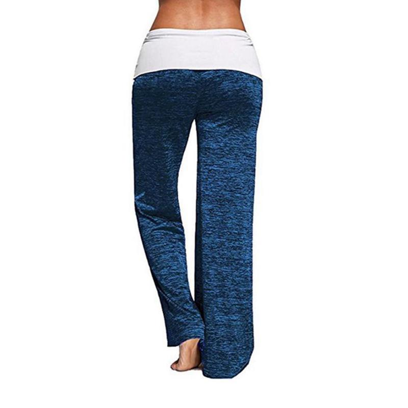 Women Fitness Yoga Quick Dry Sweatpants Casual Loose Drawstring Pants