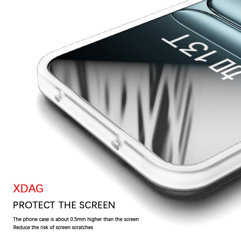 High Qualtiy Phone Case for OnePlus 13T 5G 6.32" Soft Transparent Silicone Simple Full Lens Camera Acrylic Film Back Cover Funda