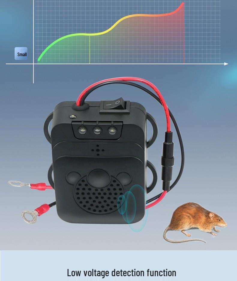 Ultrasonic Car Animal & Rodent Repeller Artifact
