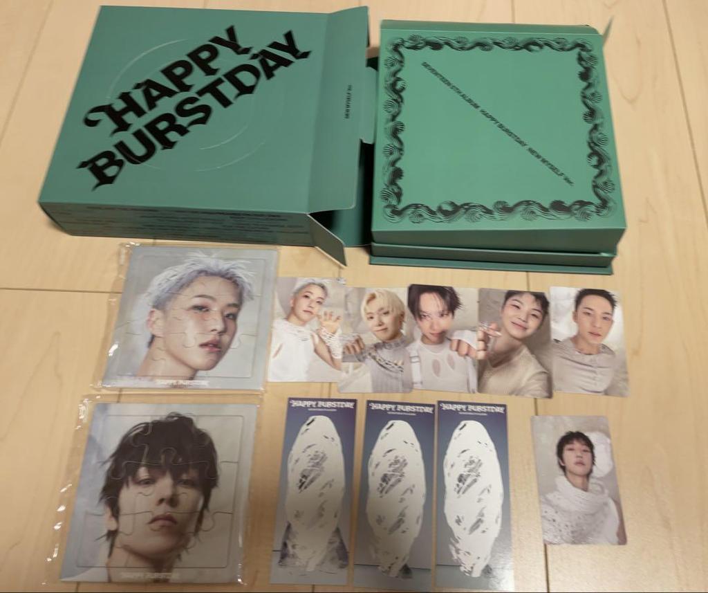 [USED] SEVENTEEN HAPPY BURSTDAY 4-Piece Set