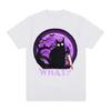 What Murderous Cat Holding Knife Funny Halloween Meme T Shirt Unisex Retro Oneck Fashion Tshirt Streetwear Graphic T Shirts