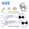 Birthday Party Weddings Puppy Dog Bow Tie Necktie Bows Cat Tuxedo Collar Pet Formal Tuxedo