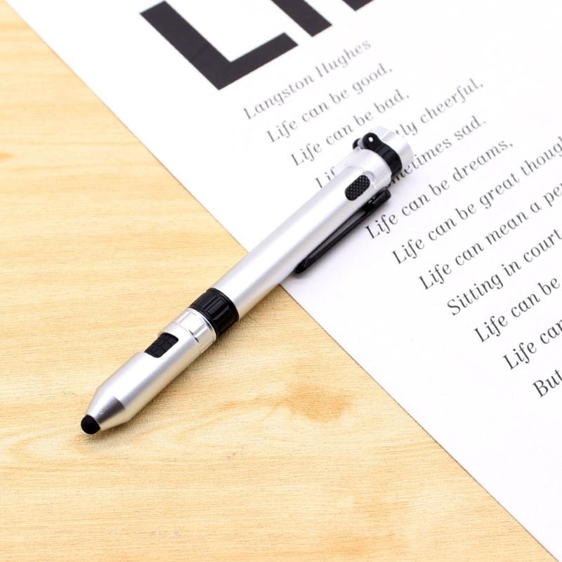 5-in-1 Multitool Stift Multitool Gadgets Eingebaute Kompasse LED Taschenlampe Schraubendreher Touchscreen Stift und Handyhalter