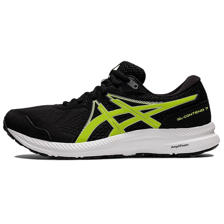 ASICS Gel-Contend 7 Black Pure Silver Men s 1011B040-009 EU 44